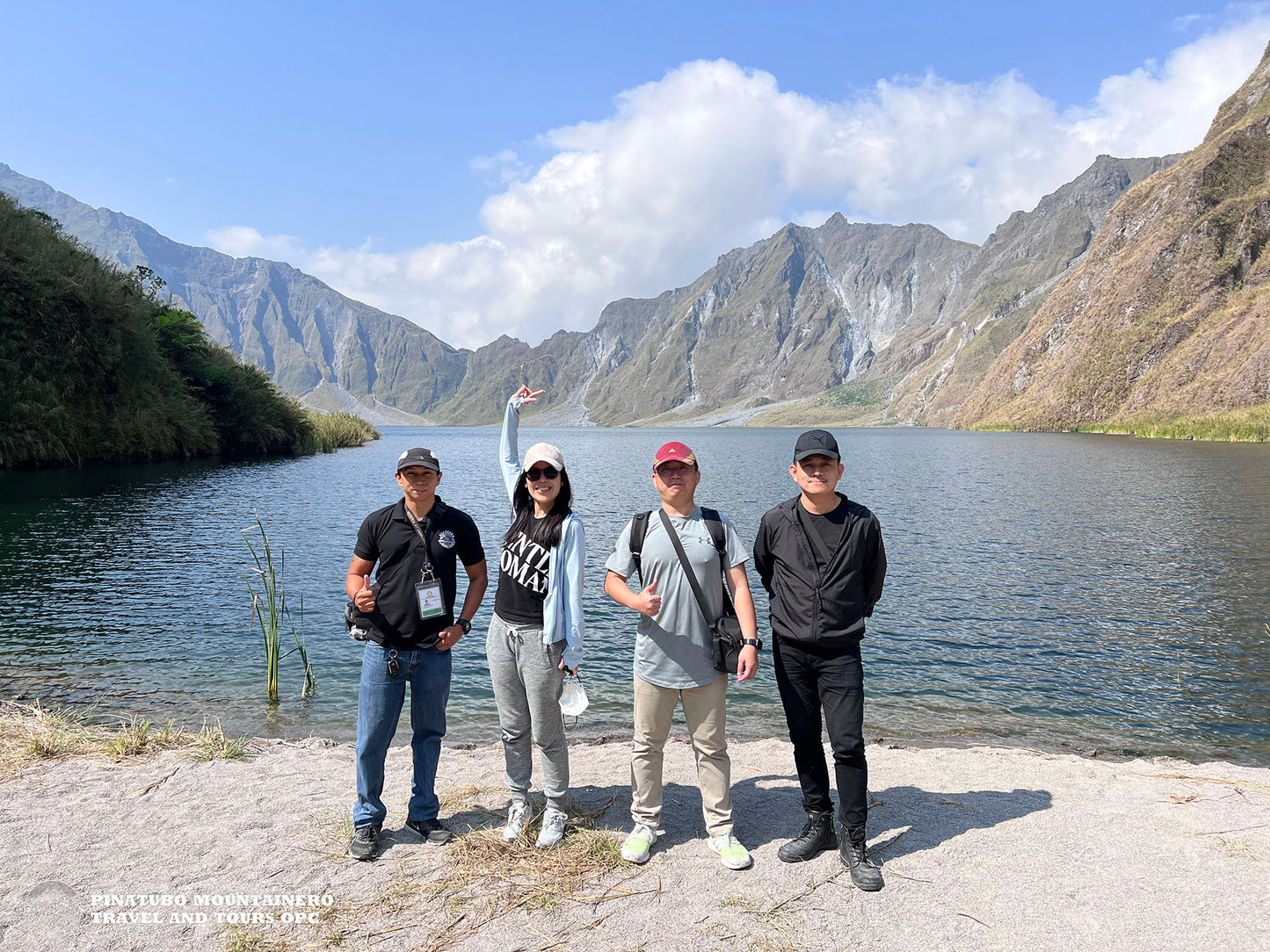 Pinatubo crater lake