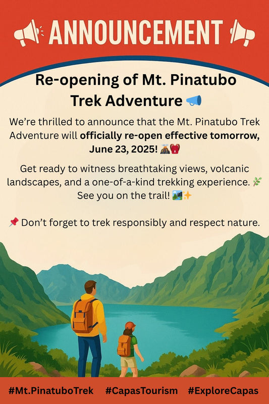 Mt. Pinatubo, Capas Trail Reopening Official Announcement